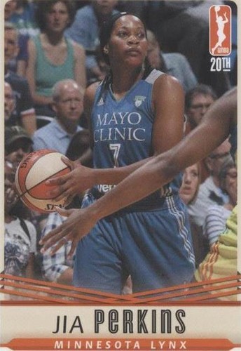 JIA PERKINS Signed 8 x 10 photo WNBA Basketball SAN ANTONIO