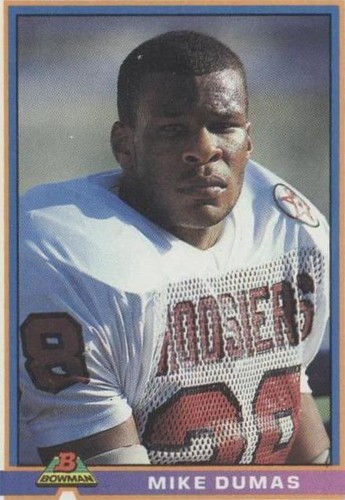 1991 Bowman Mike Dumas #196