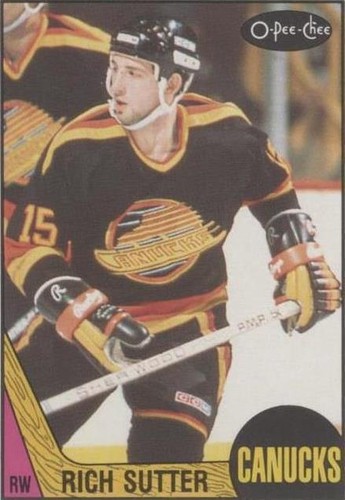1987-88 O-Pee-Chee - Rich Sutter #258