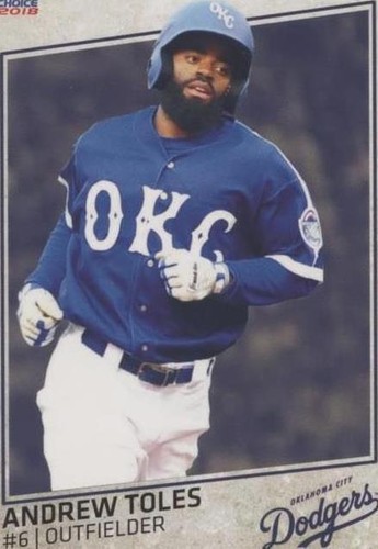 2018 Choice Oklahoma City Dodgers - Andrew Toles #26