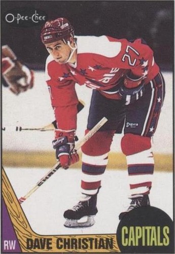 1987-88 O-Pee-Chee - Dave Christian #88