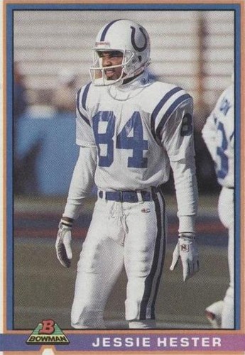 1991 Bowman Jessie Hester #208