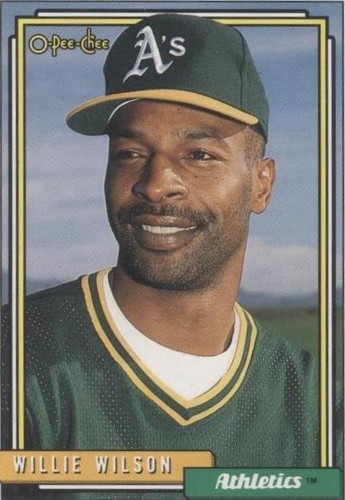 1992 O-Pee-Chee - Willie Wilson #536