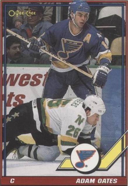 1991-92 O-Pee-Chee - Adam Oates #448
