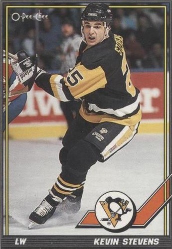 1991-92 O-Pee-Chee - Kevin Stevens #421