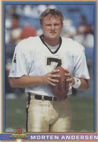1991 Bowman Morten Andersen #340