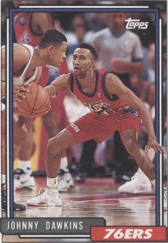 1992-93 Topps - Johnny Dawkins #168