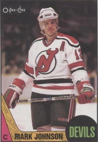 1987-88 O-Pee-Chee - Mark Johnson #101