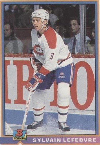 1991-92 Bowman - Sylvain Lefebvre #332