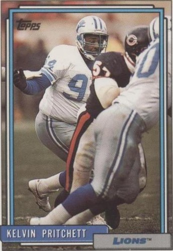 1992 Topps Kelvin Pritchett #660