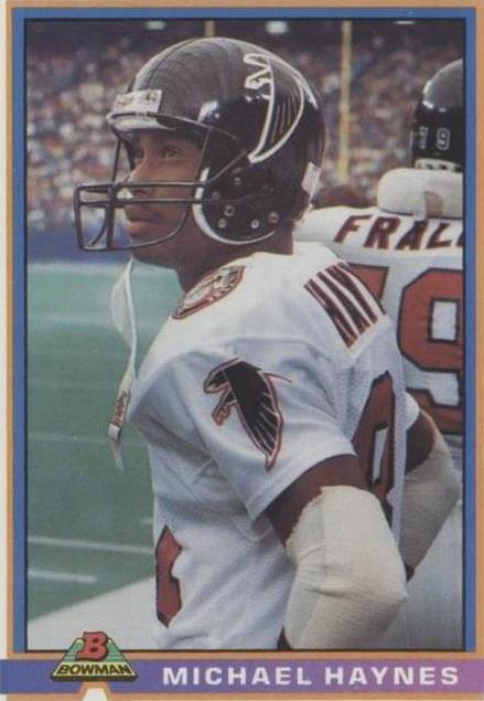 1991 Bowman Michael Haynes #17