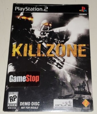 KillZone GameStop Demo Disc (Sony Playstation 2, 2004) NEW SEALED PS2