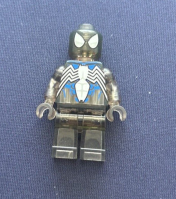 Minibigs Simple Symbiote Spider-Man Trans Dark Grey Minifigure - 2/2