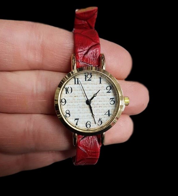 Orologio Da Polso Donna Analogico Quarzo Vintage Classico Dorato lac