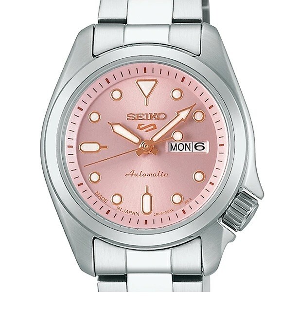 Pre-owned Seiko Pre-order  5 Sports Srra003 Skx Series Mechanical Women's Day Date 2024
