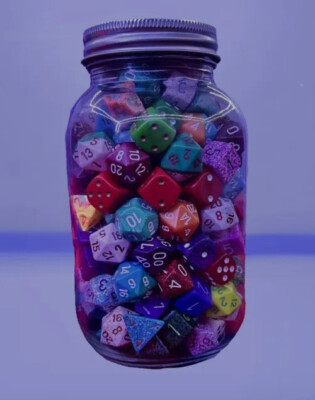 Dice Lot, Multiple Shapes and Colors available; Contact with Questions
