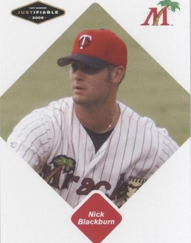 2005 Just Minors - Nick Blackburn #5