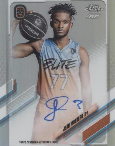 2021-22 Topps Chrome OTE Overtime Elite - Jean Montero #CA-JMO2
