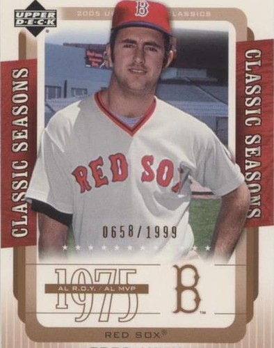 2005 Upper Deck Classics - Fred Lynn #CS-FL