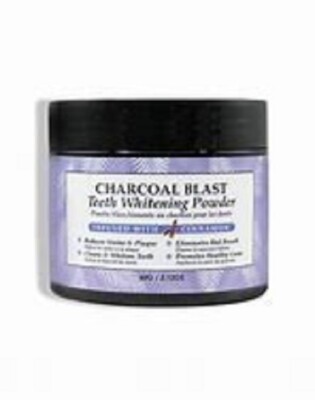 Vivo Charcoal Blast Teeth Whitening Powder Cinnamon Flavor   2.12 oz   Fast