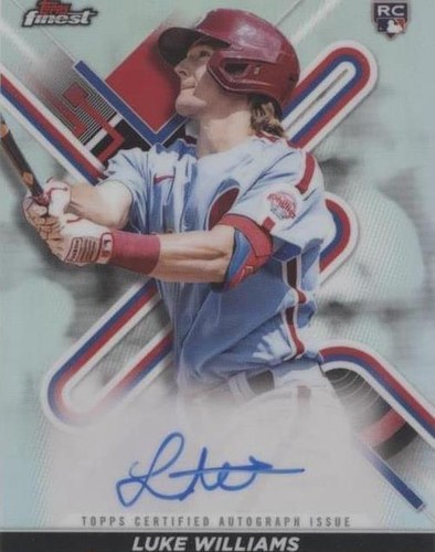 2022 Topps Finest - Luke Williams #FA-LW