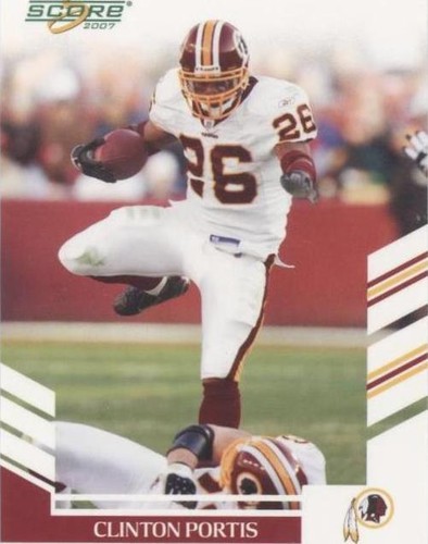 2007 Score Clinton Portis #27