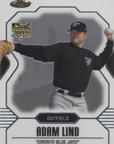 2007 Topps Finest - Adam Lind #136