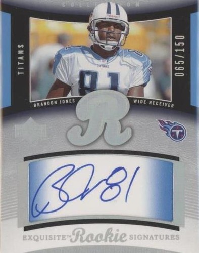 2005 Upper Deck Exquisite Collection Brandon Jones #59