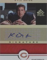 2005 Upper Deck Reflections Kyle Orton #SR-KO