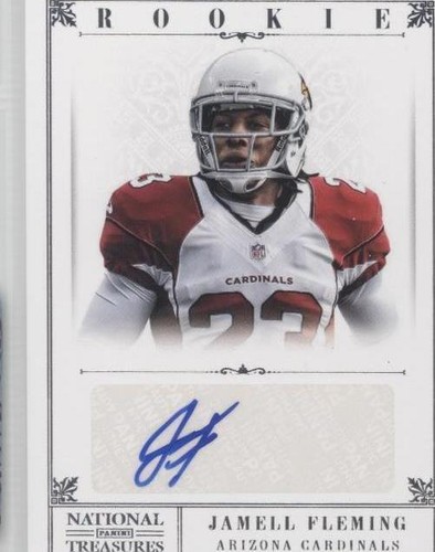 2012 Panini National Treasures Jamell Fleming #239