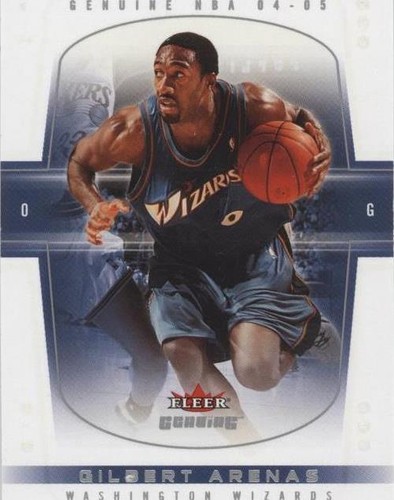 2004-05 Fleer Genuine - Gilbert Arenas #45