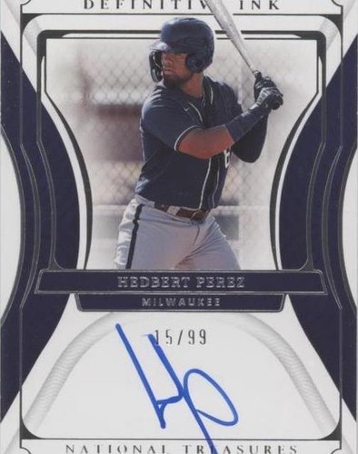 2022 Panini National Treasures - Hedbert Perez #DI-HP