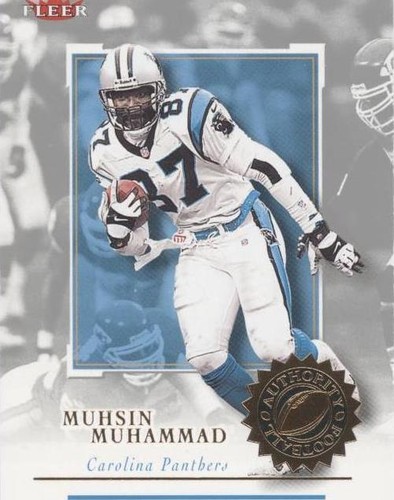 2001 Fleer Authority Muhsin Muhammad #86