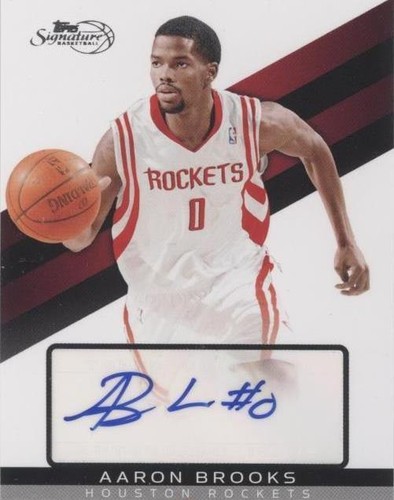2008-09 Topps Signature - Aaron Brooks #TSA-ABR