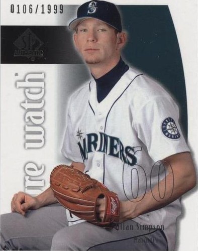 2002 SP Authentic - Allan Simpson #117