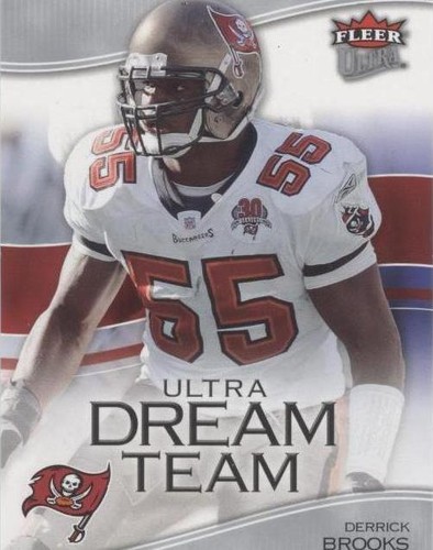 2006 Fleer Ultra Derrick Brooks #UDT-DB