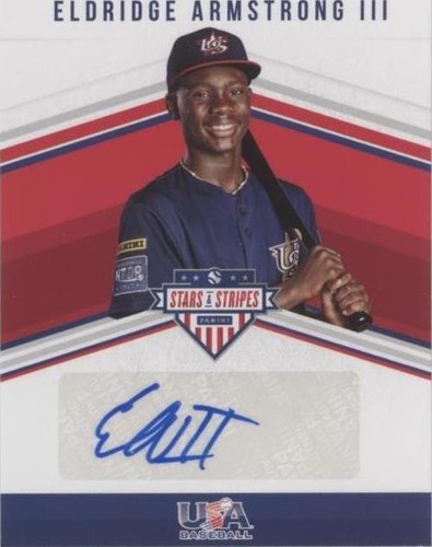 2018 Panini USA Baseball Stars & Stripes - Eldridge Armstrong III #14NT-EA
