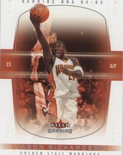 2004-05 Fleer Genuine - Jason Richardson #19