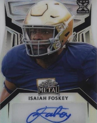 2023 Leaf Metal Isaiah Foskey #PA-IF1