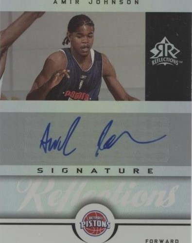 2005-06 Upper Deck NBA Reflections - Amir Johnson #SR-JO