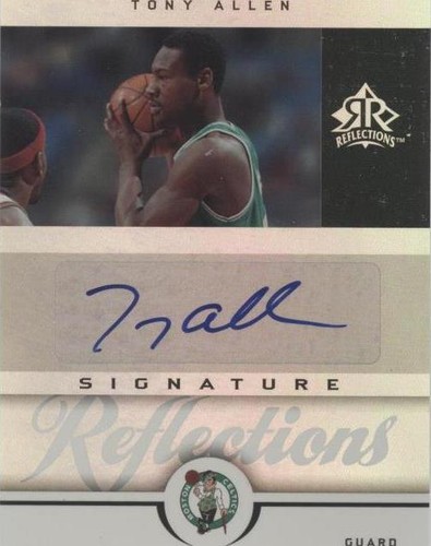 2005-06 Upper Deck NBA Reflections - Tony Allen #SR-TA