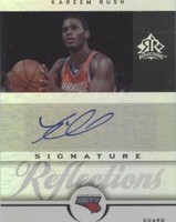 2005-06 Upper Deck NBA Reflections - Kareem Rush #SR-KA