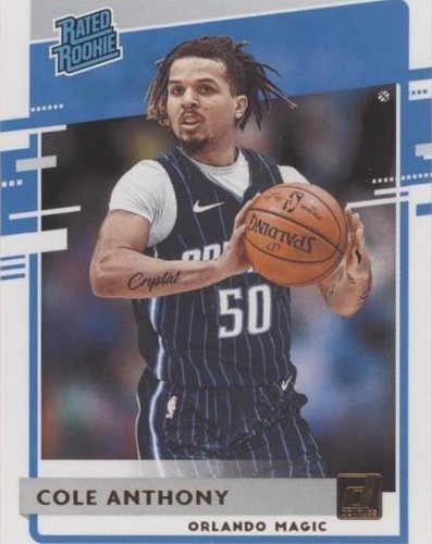 2020-21 Panini Clearly Donruss - Rated Rookie Gold #52 Cole