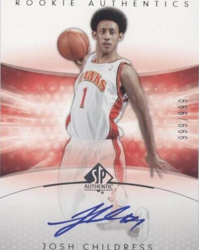2004-05 SP Authentic - Josh Childress #182