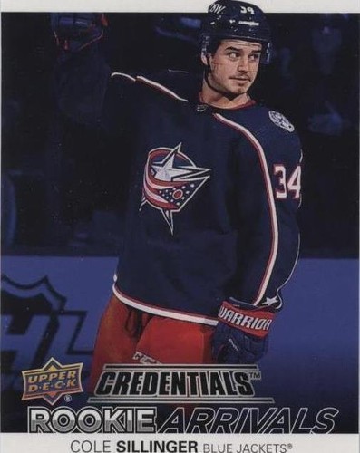 2021-22 Upper Deck Credentials - Cole Sillinger #RA-20