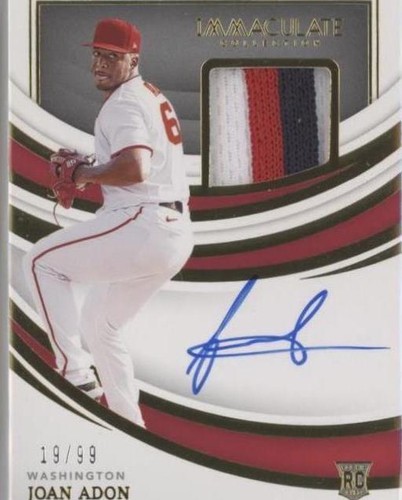2022 Panini Immaculate Collection - Joan Adon #IMA-JA
