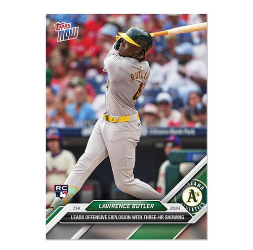 2024 Topps Now - Lawrence Butler #423