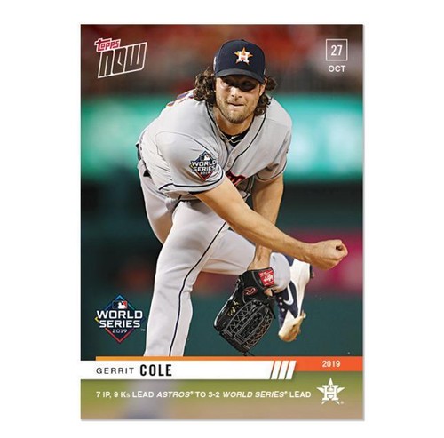 2019 Topps Now - Gerrit Cole #1063