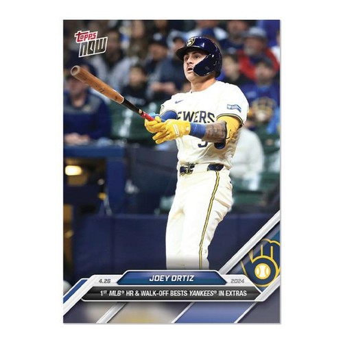 2024 Topps Now - Joey Ortiz #122