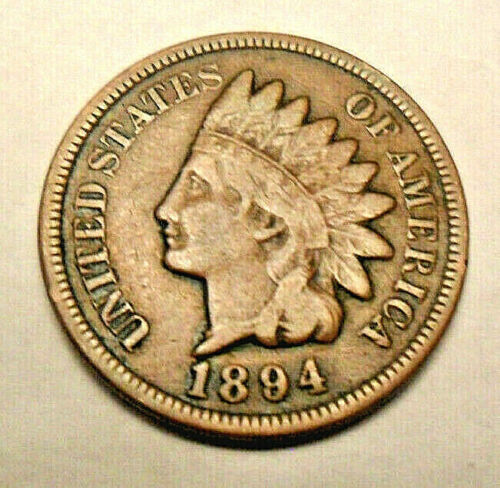 1894 P Indian Head Cent Penny  *AG OR BETTER*  **FREE SHIPPING**